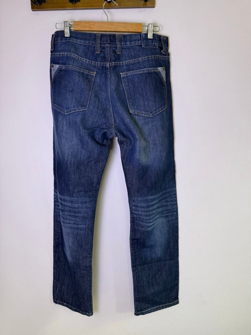Colours by Alexander Julian Men’s Jeans 34x32 Dark Wash Straight Leg